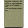 Die Potenzialanalyse Aus Ethischer, Methodischer, Industriesoziologischer Und Unternehmensethischer Sicht door Ulrike Kipman
