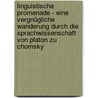 Linguistische Promenade - Eine Vergnügliche Wanderung Durch Die Sprachwissenschaft Von Platon Zu Chomsky door Alwin Frank Fill