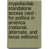 Mypoliscilab - Standalone Access Card - For Politics In America (National, Alternate, And Texas Editions) door Thomas R. Dye