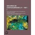 Oeuvres De Chateaubriand (11 - 186? - ); Revolutions Anciennes.-Analyse Raisonnee De L'Histoire De France