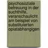 Psychosoziale Betreuung In Der Suchthilfe, Veranschaulicht Am Beispiel Von Substituierten Opiatabhangigen door Sabine Leon