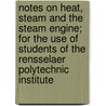 Notes On Heat, Steam And The Steam Engine; For The Use Of Students Of The Rensselaer Polytechnic Institute by David Maxson Greene