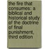 The Fire That Consumes: A Biblical And Historical Study Of The Doctrine Of Final Punishment, Third Edition