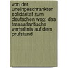 Von Der Uneingeschrankten Solidaritat Zum Deutschen Weg: Das Transatlantische Verhaltnis Auf Dem Prufstand by Michael Munch