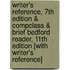 Writer's Reference, 7Th Edition & Compclass & Brief Bedford Reader, 11Th Edition [With Writer's Reference]