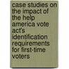 Case Studies On The Impact Of The Help America Vote Act's Identification Requirements For First-Time Voters door United States Government