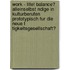 Work - Life! Balance? Alleinselbst Ndige In Kulturberufen Prototypisch Fur Die Neue T Tigkeitsgesellschaft?