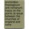 Enchiridion Theologicum Anti-Romanum; Tracts On The Points At Issue Between The Churches Of England And Rome door Edward Cardwell