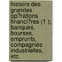 Histoire Des Grandes Op?Rations Financi?Res (1 ); Banques, Bourses, Emprunts, Compagnies Industrielles, Etc.