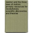 Newton And The Three Laws Of Motion: Primary Resources For Revolutionary Scientific Discoveries And Theories