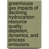 Greenhouse Gas Impacts Of Declining Hydrocarbon Resource Quality: Depletion, Dynamics, And Process Emissions. door Adam Robert Brandt