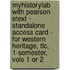 Myhistorylab With Pearson Etext - Standalone Access Card - For Western Heritage, Tlc, 1-Semester, Vols 1 Or 2