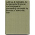 Outlines & Highlights For Fundamental Financial And Managerial Accounting Concepts By Thomas P. Edmonds, Isbn