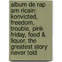 Album De Rap Am Ricain: Konvicted, Freedom, Trouble, Pink Friday, Food & Liquor, The Greatest Story Never Told