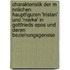 Charakteristik Der M Nnlichen Hauptfiguren 'Tristan' Und 'Marke' In Gottfrieds Epos Und Deren Beziehungsgenese
