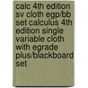 Calc 4th Edition Sv Cloth Egp/bb Set Calculus 4th Edition Single Variable Cloth With Egrade Plus/blackboard Set door Deborah Hughes Hallett