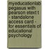 Myeducationlab Pegasus With Pearson Etext T - Standalone Access Card - For Essentials Of Educational Psychology