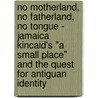 No Motherland, No Fatherland, No Tongue - Jamaica Kincaid's "A Small Place" And The Quest For Antiguan Identity door Ayla Kiran