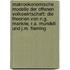 Makrookonomische Modelle Der Offenen Volkswirtschaft: Die Theorien Von N.G. Mankiw, R.A. Mundell Und J.M. Fleming