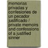 Memorias privadas y confesiones de un pecador justificado / Private Memoirs and Confessions of a justified sinner