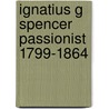 Ignatius g spencer passionist 1799-1864 door Bussche