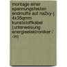 Montage Einer Spannungsfesten Endmuffe Auf Na2Xy-J 4X35Qmm Kunststoffkabel (Unterweisung Energieelektroniker / -In) door Rafael Seweryn