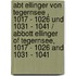 Abt Ellinger Von Tegernsee , 1017 - 1026 Und 1031 - 1041 / Abbott Ellinger of Tegernsee, 1017 - 1026 and 1031 - 1041