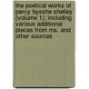 The Poetical Works Of Percy Bysshe Shelley (Volume 1); Including Various Additional Pieces From Ms. And Other Sources by Professor Percy Bysshe Shelley
