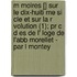 M Moires [] Sur Le Dix-Huiti Me Si Cle Et Sur La R Volution (1); Pr C D Es De L' Loge De L'Abb Morellet - Par L Montey