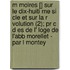 M Moires [] Sur Le Dix-Huiti Me Si Cle Et Sur La R Volution (2); Pr C D Es De L' Loge De L'Abb Morellet - Par L Montey
