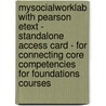Mysocialworklab With Pearson Etext - Standalone Access Card - For Connecting Core Competencies For Foundations Courses door Quienton P. Nichols