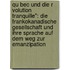 Qu Bec Und Die R Volution Tranquille": Die Frankokanadische Gesellschaft Und Ihre Sprache Auf Dem Weg Zur Emanzipation