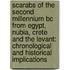 Scarabs Of The Second Millennium Bc From Egypt, Nubia, Crete And The Levant: Chronological And Historical Implications