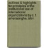 Outlines & Highlights For Principles Of The Institutional Law Of International Organizations By C. F. Amerasinghe, Isbn