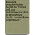 Bakunins Anarchistischer Begriff Der Freiheit Und Das Freiheitsverstandnis In Deutschland Heute: Unvereinbare Gegensatze?