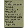 Craven, Fundamentals Of Nursing, Fischbach, A Manual Of Laboratory And Diagnostic Tests, And Carpenito, Nursing Diagnosis door Wilkins