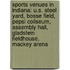 Sports Venues In Indiana: U.S. Steel Yard, Bosse Field, Pepsi Coliseum, Assembly Hall, Gladstein Fieldhouse, Mackey Arena