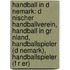 Handball In D Nemark: D Nischer Handballverein, Handball In Gr Nland, Handballspieler (D Nemark), Handballspieler (F R Er)