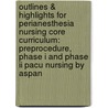 Outlines & Highlights For Perianesthesia Nursing Core Curriculum: Preprocedure, Phase I And Phase Ii Pacu Nursing By Aspan door Cram101 Textbook Reviews