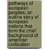 Pathways Of European Peoples; An Outline Story Of European Nations That Form The Chief Background Of American Civilization