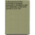 A Short Account Of The University Of Glasgow; Prepared In Connection With The Celebration Of The Ninth Jubilee In June 1901