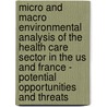 Micro And Macro Environmental Analysis Of The Health Care Sector In The Us And France - Potential Opportunities And Threats door Miriam Mennen