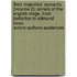 Their Majesties' Servants. (Volume 2); Annals Of The English Stage, From Betterton To Edmund Kean. Actors-Authors-Audiences