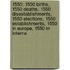 1550: 1550 Births, 1550 Deaths, 1550 Disestablishments, 1550 Elections, 1550 Establishments, 1550 In Europe, 1550 In Interna