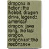 Dragons In Fiction: The Hobbit, Dragon Drive, Legendz, American Dragon: Jake Long, The Last Dragon, Dragonaut: The Resonance