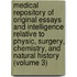 Medical Repository Of Original Essays And Intelligence Relative To Physic, Surgery, Chemistry, And Natural History (Volume 3)