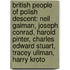 British People Of Polish Descent: Neil Gaiman, Joseph Conrad, Harold Pinter, Charles Edward Stuart, Tracey Ullman, Harry Kroto