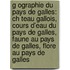 G Ographie Du Pays De Galles: Ch Teau Gallois, Cours D'Eau Du Pays De Galles, Faune Au Pays De Galles, Flore Au Pays De Galles