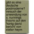 Gibt Es Eine Deutsche Postmoderne? Versuch Der Anwendung Von A. Nunnings Theorie Auf Den 'Konig David Bericht' Von Stefan Heym
