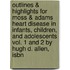 Outlines & Highlights For Moss & Adams Heart Disease In Infants, Children, And Adolescents Vol. 1 And 2 By Hugh D. Allen, Isbn